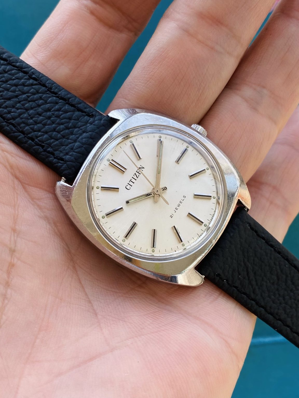 Vintage Citizen 21 Jewels Manual Wind Watch – Circa 1970s 36.5mm 417-0110