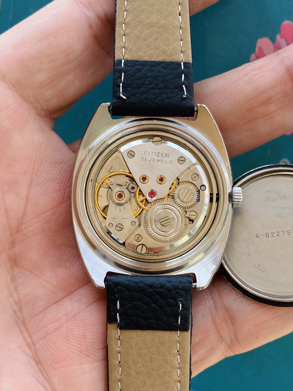 Vintage Citizen 21 Jewels Manual Wind Watch – Circa 1970s 36.5mm 417-0110