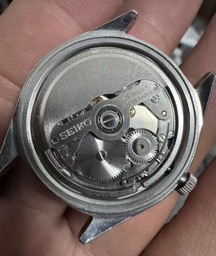 Seiko Lord Matic LM Day Date Automatic Watch 5606 25 Jewels 35.5MM 407-0420