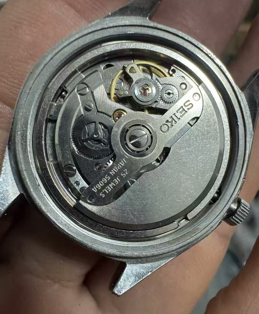 Seiko Lord Matic LM Day Date Automatic Watch 5606 25 Jewels 35.5MM 407-0420