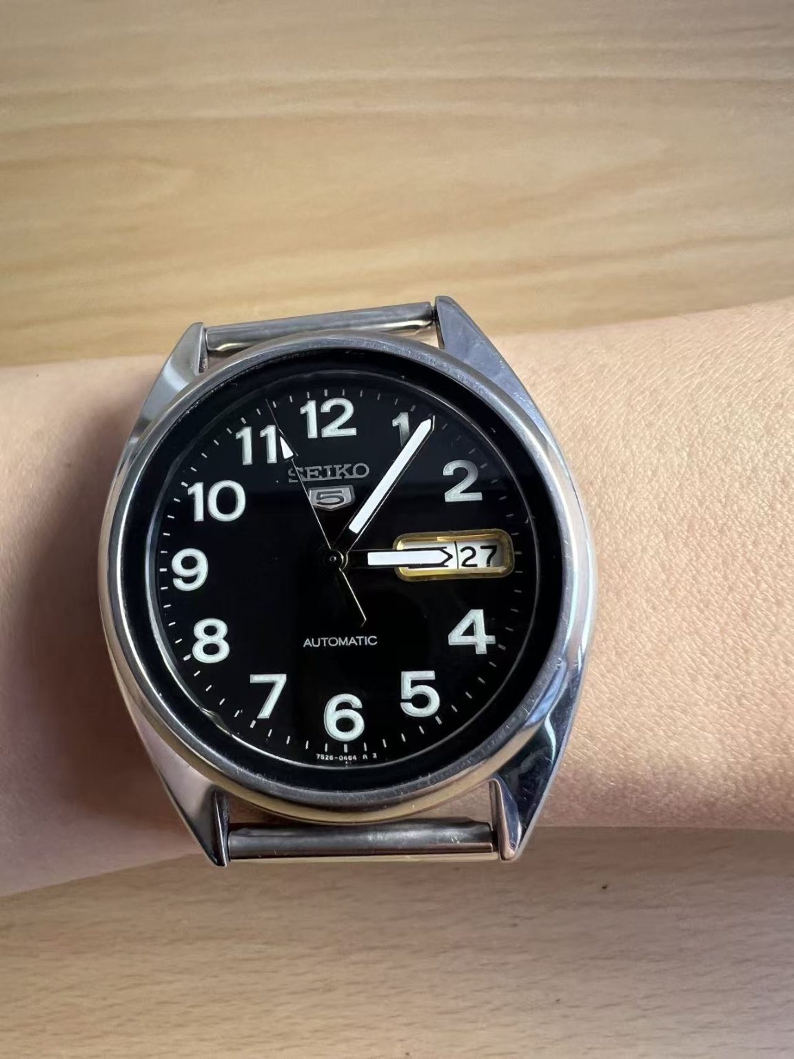 Seiko Number 5 Day Date Automatic Watch 7S26 36MM 367-0200