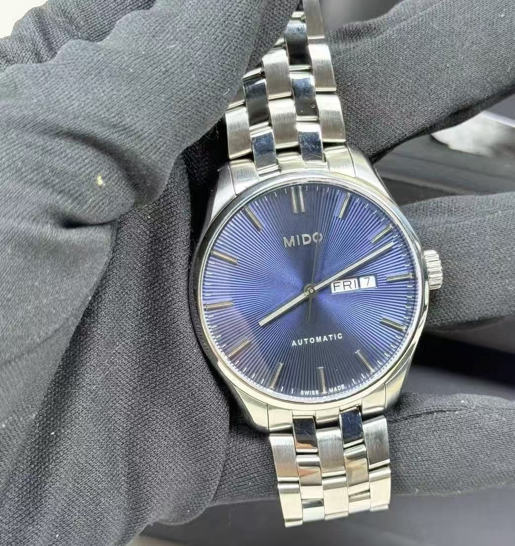 Mido Belluna Day Date Automatic Watch Cal.80 25 Jewels 42.5MM 435-1600