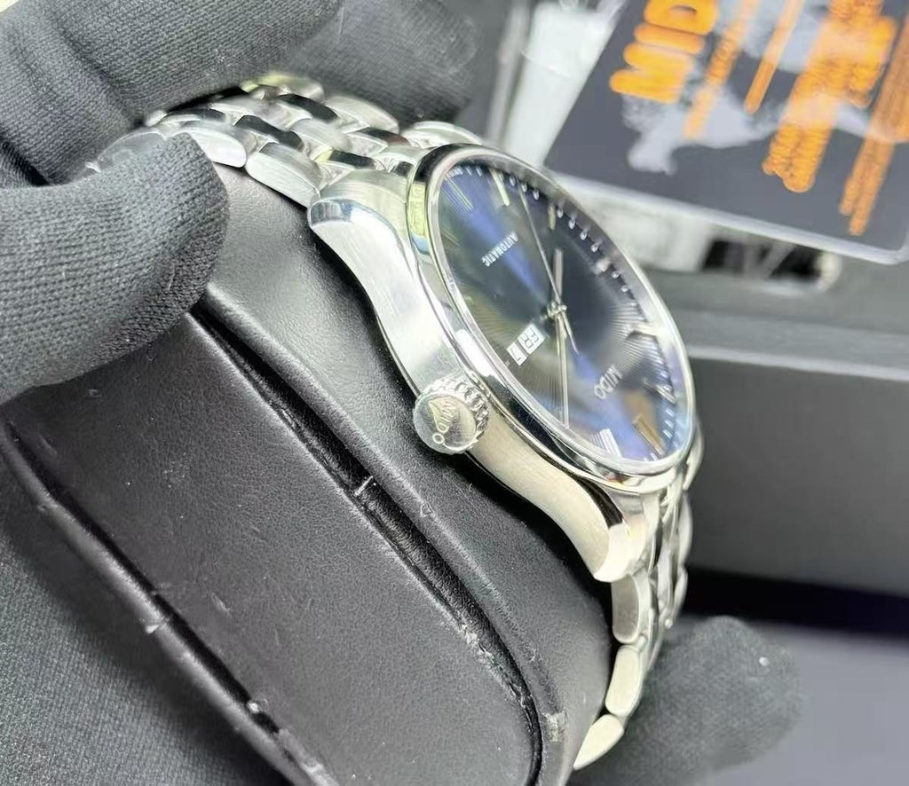 Mido Belluna Day Date Automatic Watch Cal.80 25 Jewels 42.5MM 435-1600