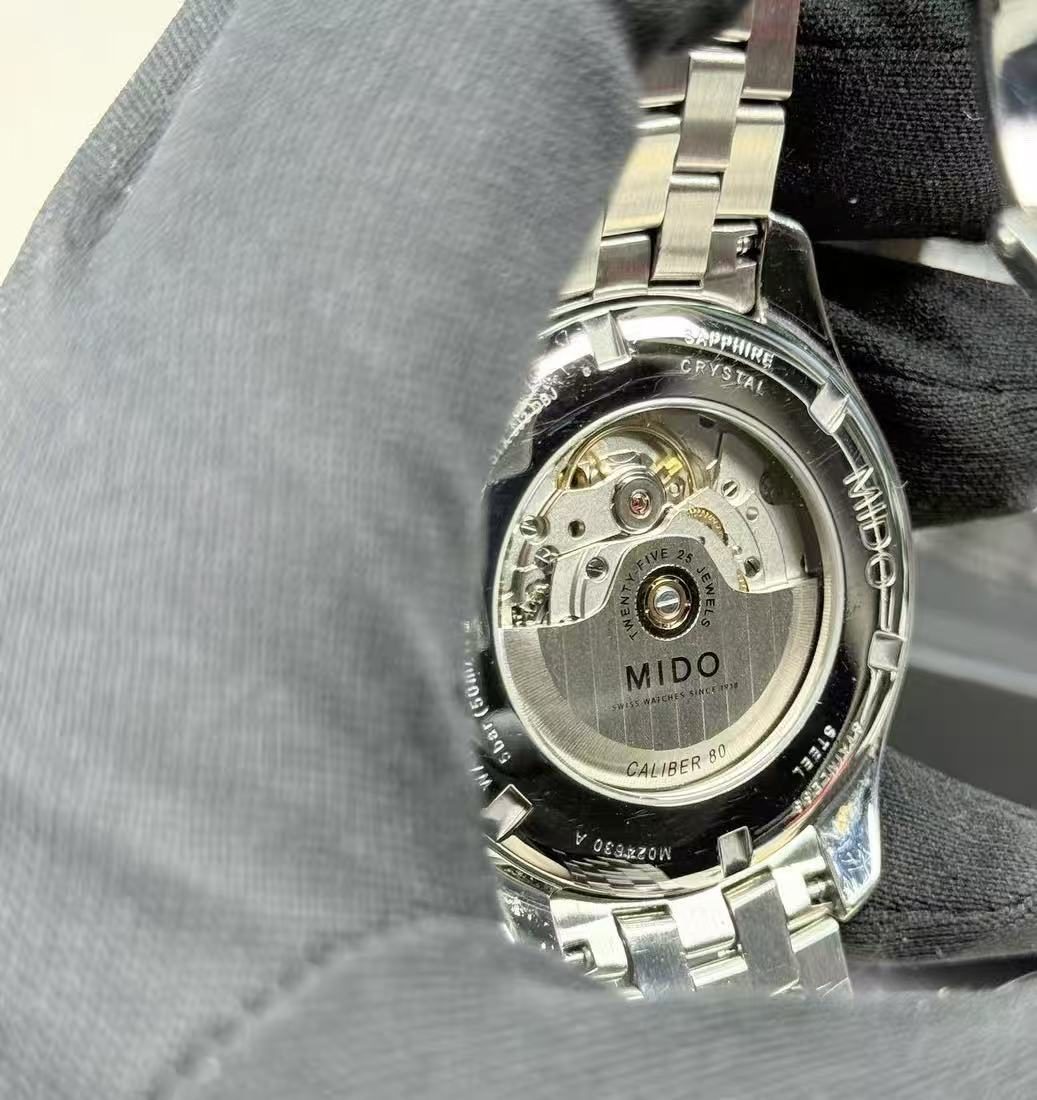 Mido Belluna Day Date Automatic Watch Cal.80 25 Jewels 42.5MM 435-1600