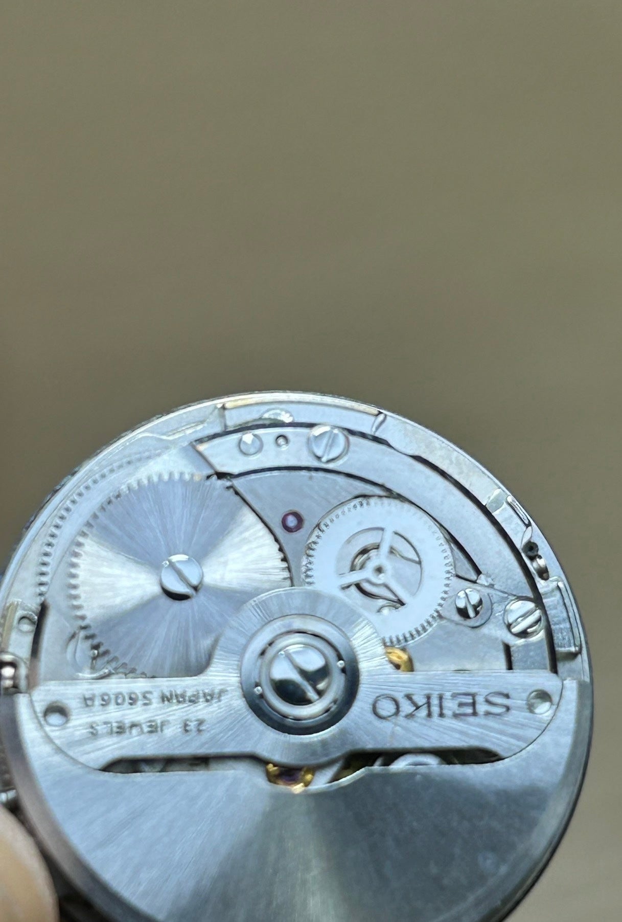 Vintage Men's Seiko Lord Matic LM 5606-7050 Automatic Watch Day Date Rare 9 O'clock Day Window 35.5mm +3s/day 575-0680