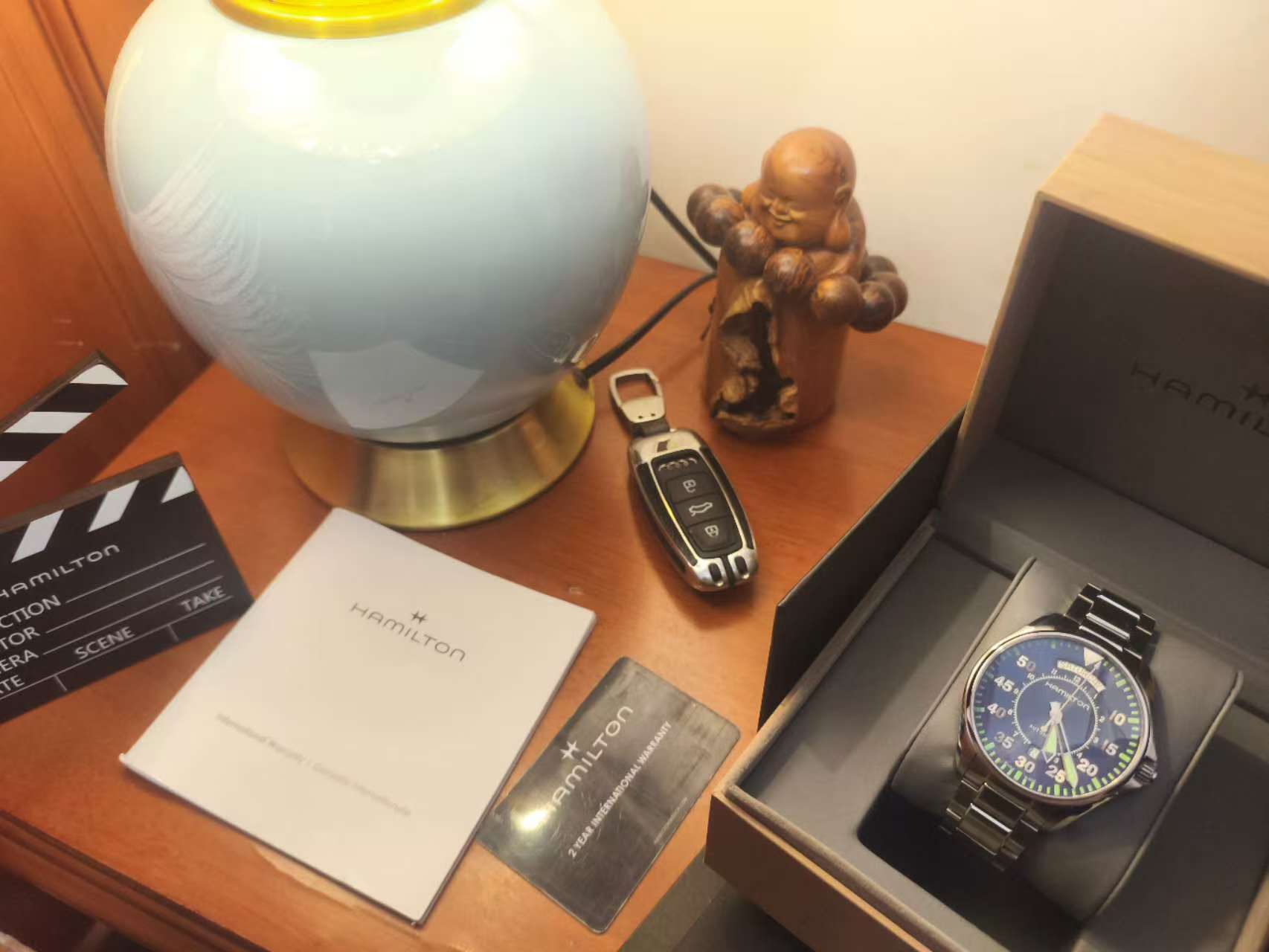 Hamilton Khaki Aviation Pilot Watch H40 42mm 80 Hours Power Ref.H646150 476-2400 Full Set