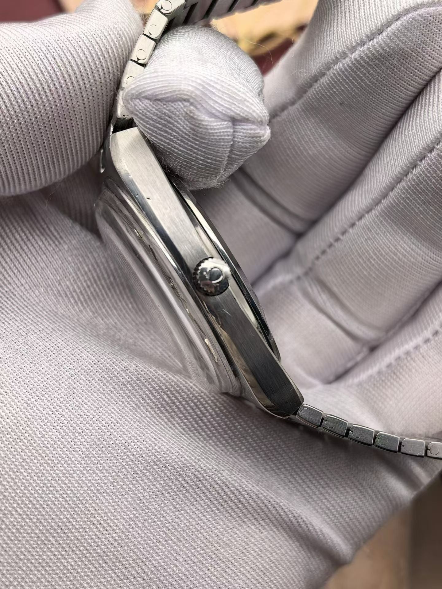 Omega Swiss Seamaster Automatic Watch Cal. 1020 Day Date Vintage 35mm 558-3200