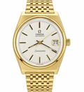 Omega Seamaster Automatic Watch Cal. 1010 Date 35.5mm Gold filled Original Bracelet Vintage 497-3700