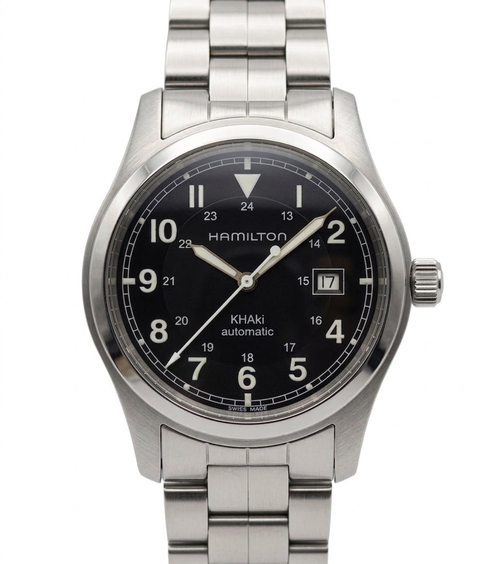 Hamilton Khaki Field Automatic Date Watch Swiss Made 42MM Ref.041330 168-2400