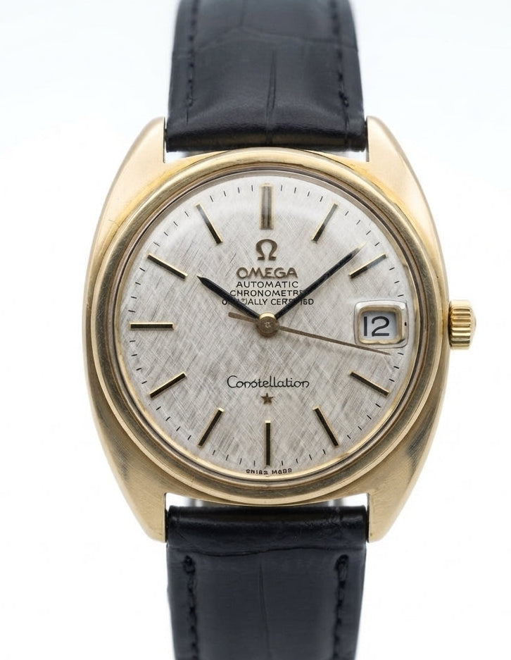 Swiss Omega Constellation Automatic Vintage Men's Watch Cal. 564 Date 24 Jewels 35mm 618-5800