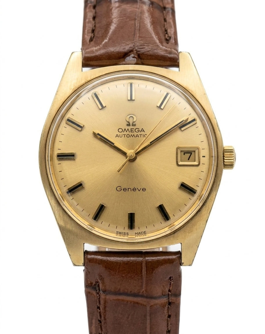 Omega Swiss Genève Gold Filled Automatic Watch Cal. 565 Vintage 35mm 570-3800