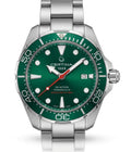 Swiss Certina DS Action Diver Powermatic 80 Automatic Watch Green Dial 300m Sapphire Crystal Full Set 484-1600