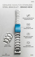 Hamilton watch #H646150 band bracelet #646103 Brand New