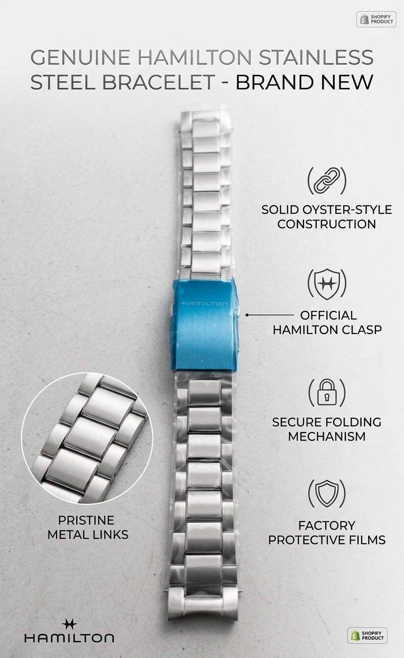 Hamilton watch #H646150 band bracelet #646103 Brand New