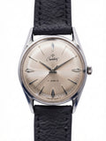 Swiss Creation Manual Wind Vintage Watch Cal. 72 17 Jewels Silver Dial 34mm 1960s 578-0178