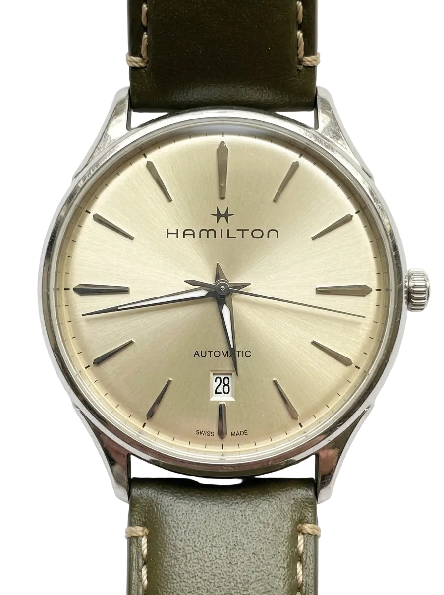Swiss Hamilton Jazzmaster Thinline Automatic Watch 40mm ETA 2892-V8 Full Set 649-2000