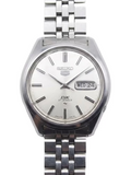 Seiko 5 DX Automatic Day Date Vintage Men's Watch 27 Jewels 36mm Original Bracelet 487-0420