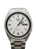 Seiko 5 Automatic Watch Cal. 7009 Day Date 36–37mm +2s/day Vintage Men's Stainless Steel 204-0150