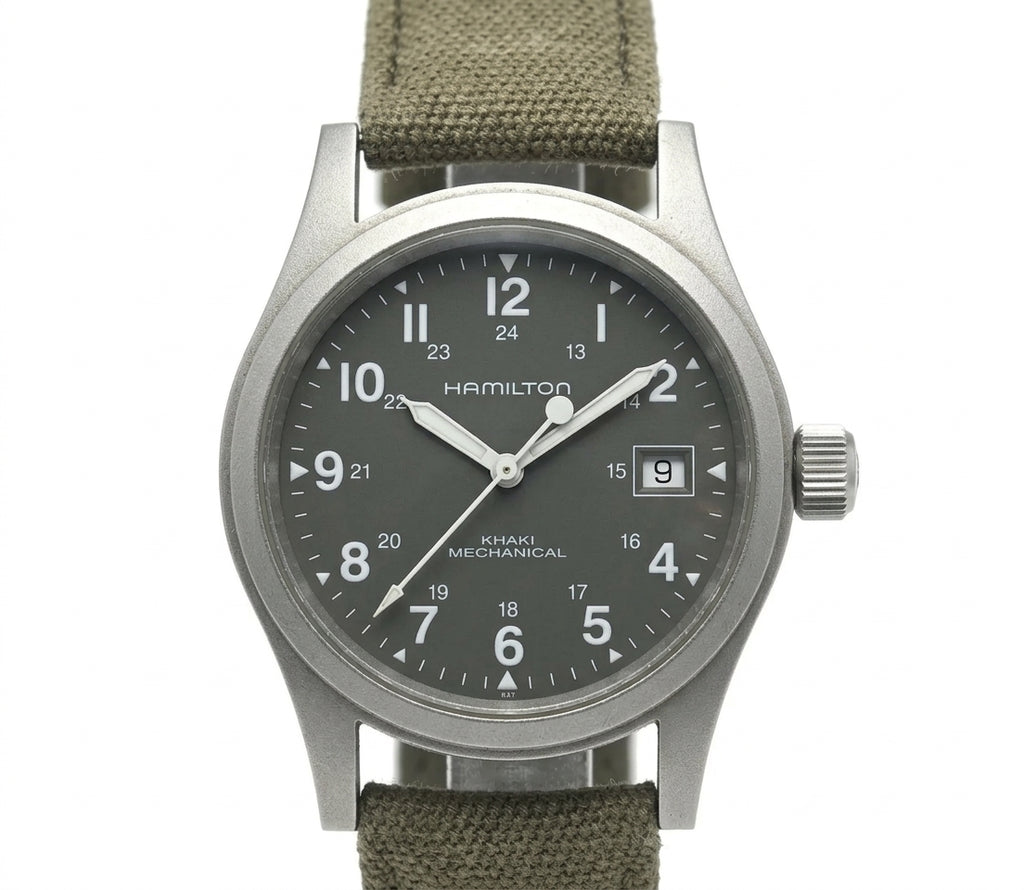 Hamilton Khaki Mechanical Manual Watch Swiss Made 38MM Ref.H69439363 398-1700