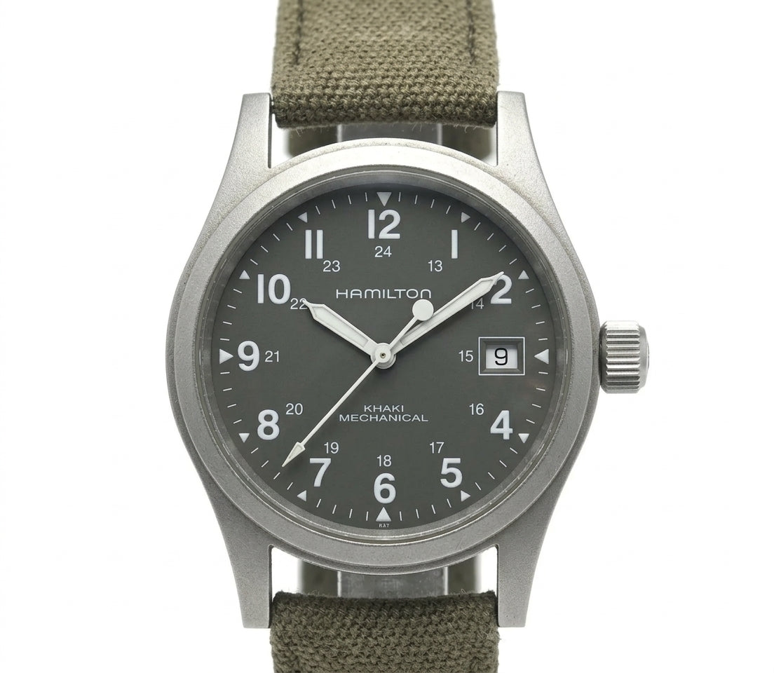 Hamilton Khaki Mechanical Manual Watch Swiss Made 38MM Ref.H69439363 398-1700