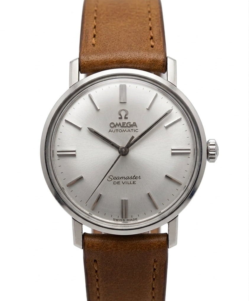Swiss Omega Seamaster De Ville Automatic Vintage Men's Watch Cal. 552 24 Jewels 35mm Double Signed 625-3000