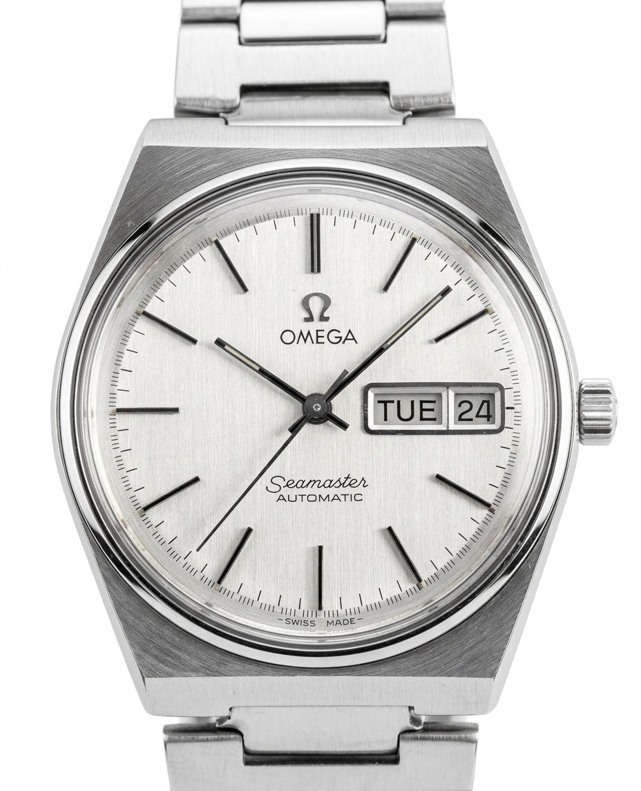 Omega Swiss Seamaster Automatic Watch Day Date Cal. 1020 Vintage 35.5mm 564-3000