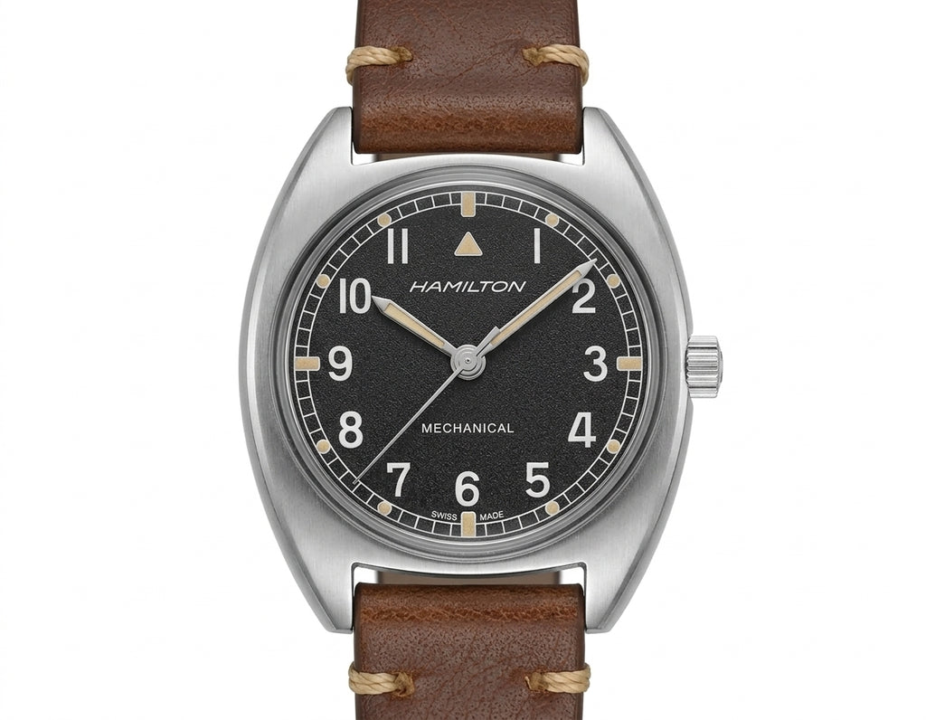 Swiss Made Hamilton Khaki Aviation Pilot Manual Winding Watch H-50 36MM 389-2150