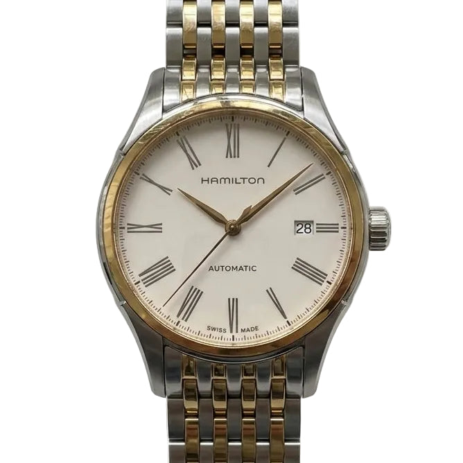 Swiss Made Hamilton Valiant Automatic Watch H-10 80-Hours 40mm 423-1400