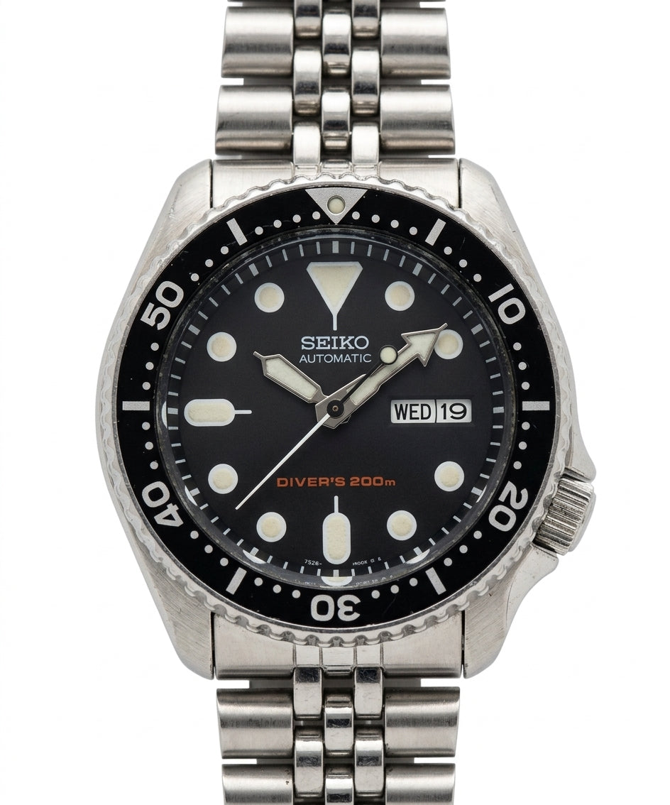Seiko Day Date Automatic Watch 7S26 42MM 356-0750