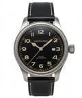 Swiss Men's Hamilton Khaki Automatic Watch Cal. 2824 Date 45mm Black Dial 439-2000