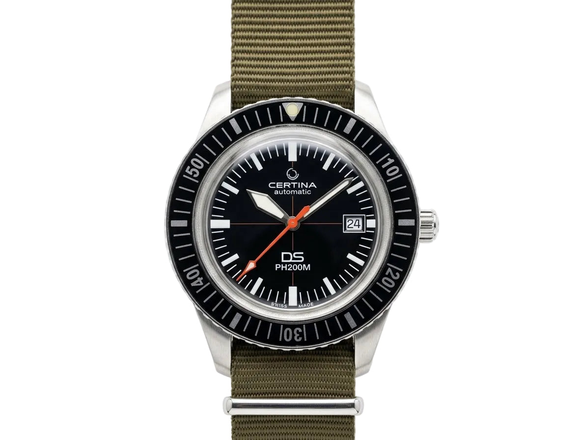 Swiss Certina DS PH200M Automatic Watch 42.8mm 200m Water Resistance 80 Hour Power Reserve 379-1340