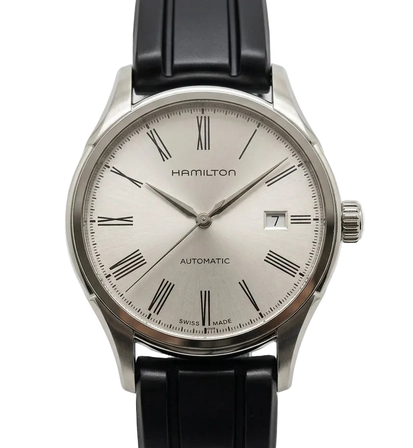 Swiss Made Hamilton Valiant Automatic Watch H-10 80-Hours 40mm 508-1300
