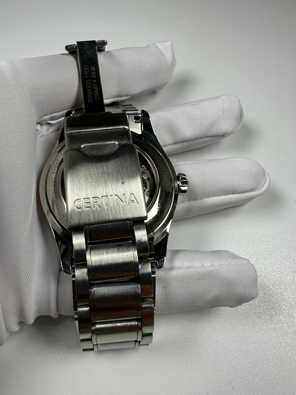Swiss Certina DS-1 Automatic Men's Watch Sapphire Crystal Date Full Set Extra Links 280-1000
