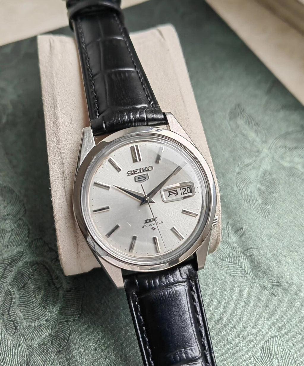 Seiko DX Automatic Men's Watch Cal. 6106A Day Date 36mm Vintage 25 Jewels 572-0470