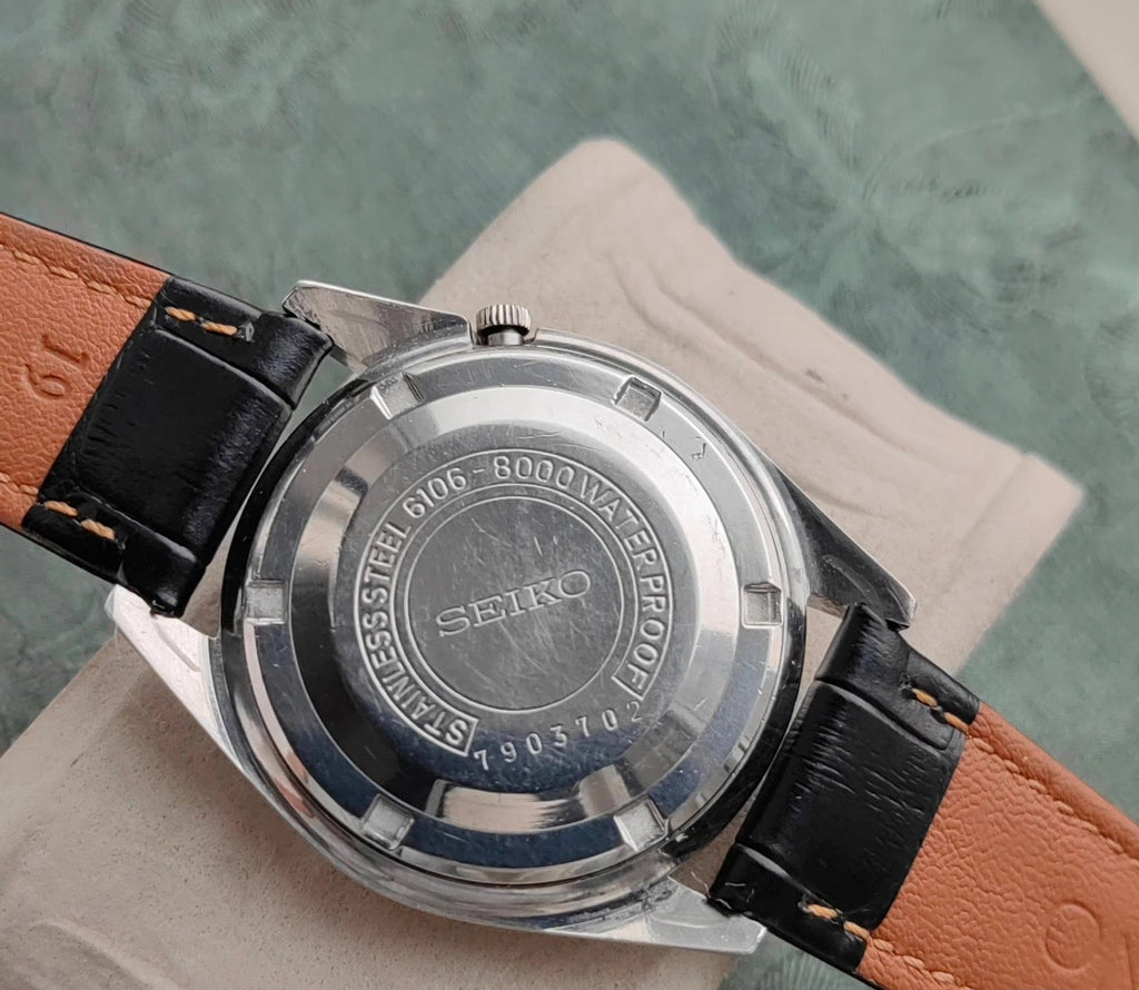 Seiko DX Automatic Men's Watch Cal. 6106A Day Date 36mm Vintage 25 Jewels 572-0470