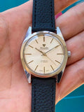 Swiss Nivada Compensamatic Incabloc Manual Wind Men's Vintage Watch ETA 2750 17 Jewels 36mm 582-0230