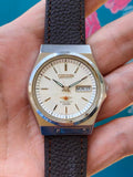 Vintage Citizen Automatic Men's Watch Cal. 8200 Day Date 21 Jewels 37mm 1990s 587-0158