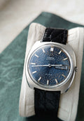  Omega De Ville Automatic Watch Cal. 752 Day Date Blue Meteor Dial 36mm Vintage Pull Quickset 580-3850