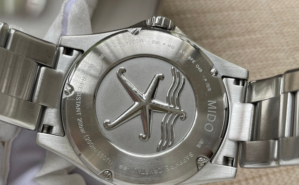 Swiss Mido Ocean Star Automatic Men's Watch Caliber 80 Day Date 42.5mm Stainless Steel 538-1500