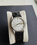 Omega Seamaster Automatic Watch Cal. 1020 Date 34mm Silver Sunburst Dial Sapphire Crystal Vintage 574-2650