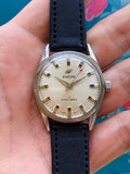 Swiss Enicar Manual Wind Vintage Men's Watch 17 Star Jewels Cal. 160 35mm 1960s 600-0248
