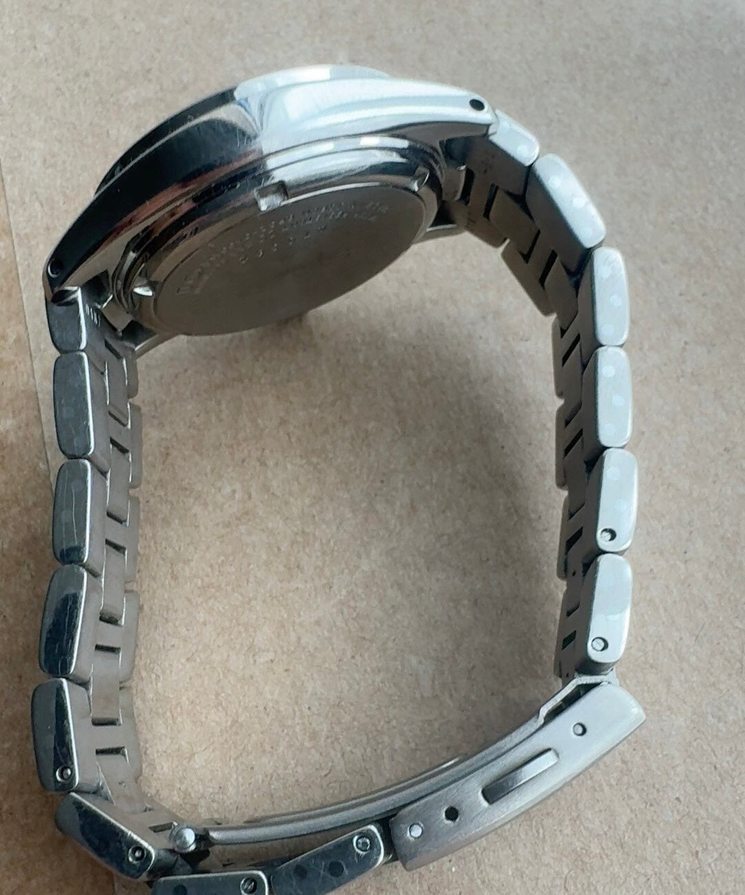 Seiko 8F32-0400 Vintage Men's Quartz Watch Titanium Perpetual Calendar 200m 626-0420