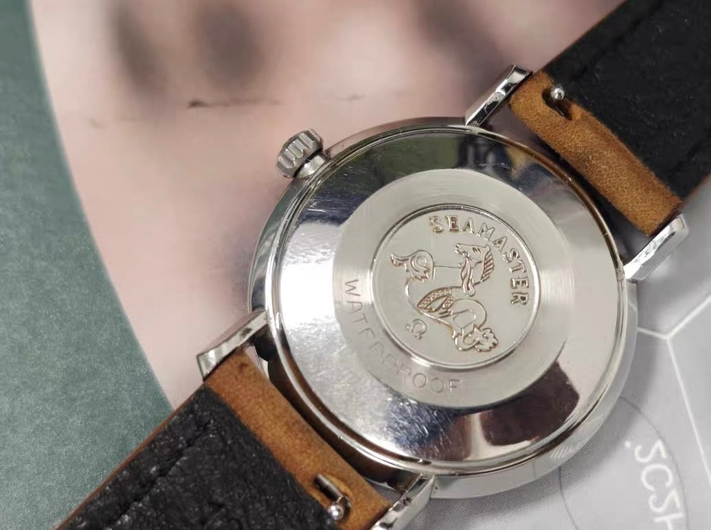 Swiss Omega Seamaster De Ville Automatic Vintage Men's Watch Cal. 552 24 Jewels 35mm Double Signed 625-3000