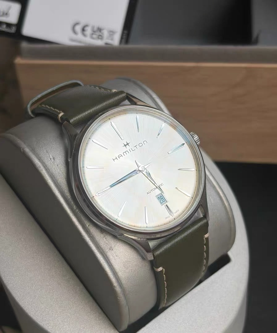 Swiss Hamilton Jazzmaster Thinline Automatic Watch 40mm ETA 2892-V8 Full Set 649-2000