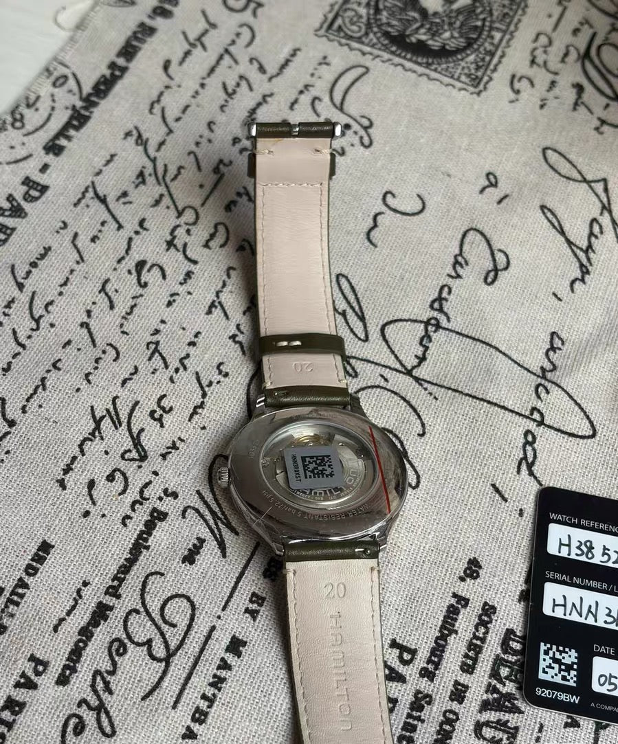 Swiss Hamilton Jazzmaster Thinline Automatic Watch 40mm ETA 2892-V8 Full Set 649-2000