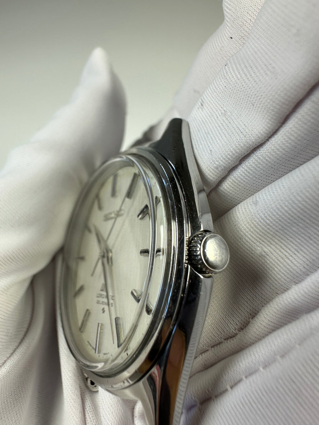 Seiko Lord Matic LM 5601-9001T Automatic Vintage Watch 23 Jewels 36MM 1969 No Date 140-0400