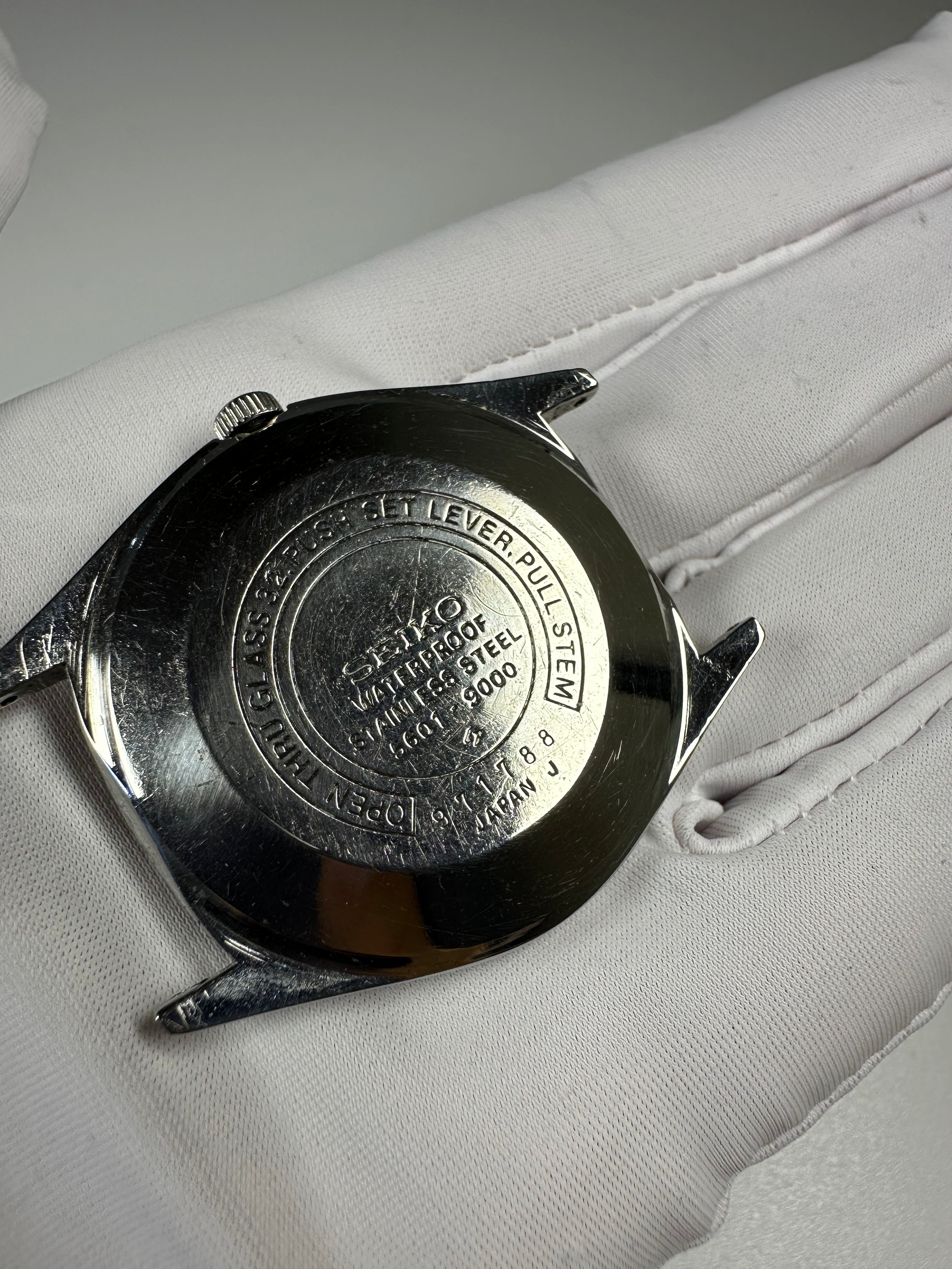 Seiko Lord Matic LM 5601-9001T Automatic Vintage Watch 23 Jewels 36MM 1969 No Date 140-0400