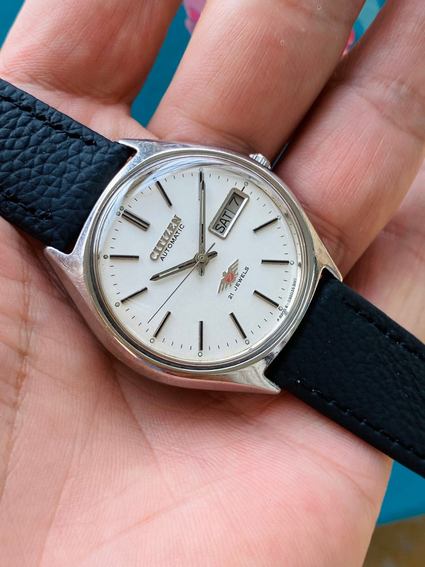 Citizen Day Date Automatic Watch 8200 21 Jewels 36.2MM 259-0120