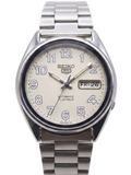 Seiko Number 5 Automatic Day Date Vintage Men's Watch 21 Jewels 7S26 524-0200