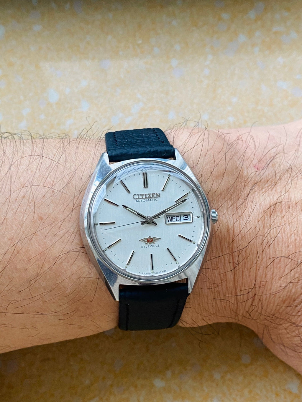 Citizen Day Date Automatic Watch 8200 21 Jewels 36MM 296-0130